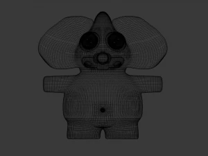 funny cartoon exotic animals collection 3D Model