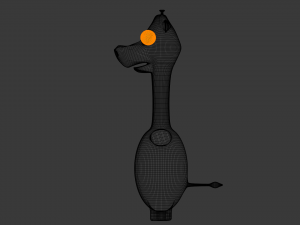 funny cartoon exotic animals collection 3Dモデル