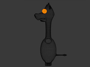 funny cartoon exotic animals collection 3D Model