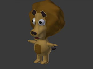 funny cartoon exotic animals collection 3D Model