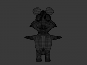 funny cartoon exotic animals collection 3Dモデル