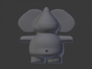 funny cartoon exotic animals collection 3Dモデル