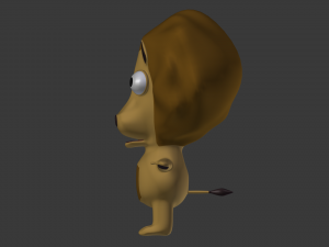 funny cartoon exotic animals collection 3Dモデル