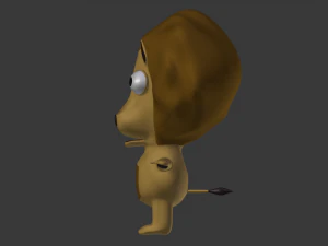funny cartoon exotic animals collection 3D Model