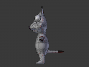 funny cartoon exotic animals collection 3Dモデル