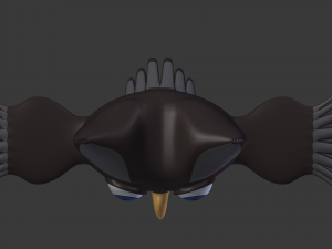 cartoon owl 3D Model