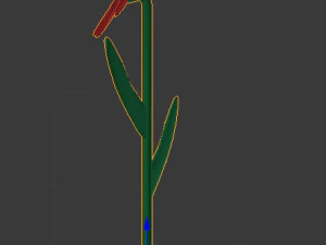 cartoon flower 3D Model