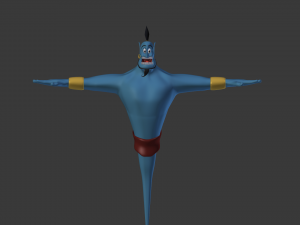 genie 3D Модель
