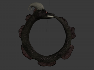 ouroboros Modello 3D