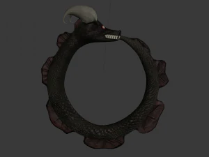 Ouroboros Modello 3D