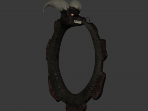 ouroboros Modello 3D