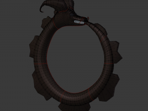 ouroboros Modello 3D