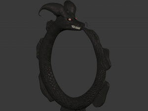 ouroboros Modello 3D