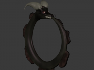 ouroboros Modello 3D