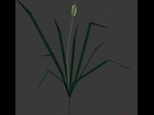 reed lowpoly 3D Model
