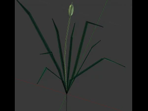 reed lowpoly 3D Model