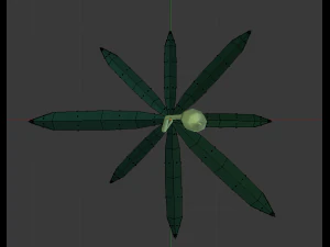 reed lowpoly 3D Model