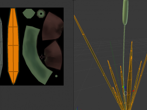 reed lowpoly 3D Model
