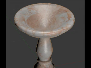 birdbath 3D Model