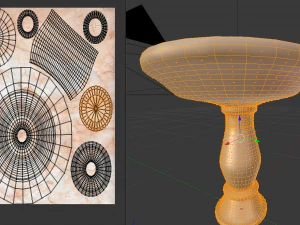 birdbath 3D Model