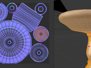 birdbath 3D-Modell