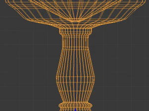 birdbath 3D Model