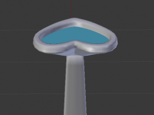 birdbath 3D मॉडल