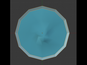 glassed birdbath 3D Model