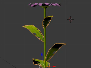 daisy lowpoly 3D Model