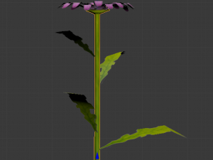 daisy lowpoly 3D 模型
