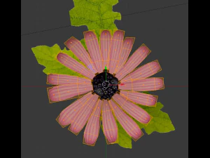 daisy lowpoly 3D Model