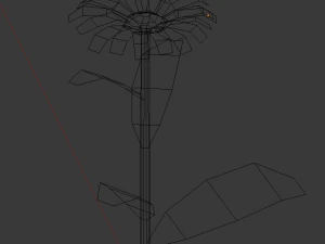 daisy lowpoly 3D Model