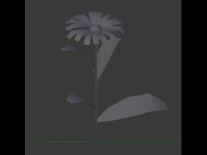 daisy lowpoly 3D Model