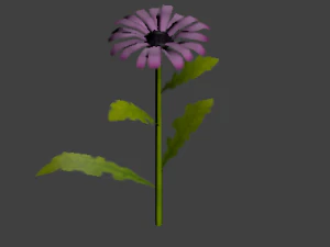 daisy lowpoly 3D Model