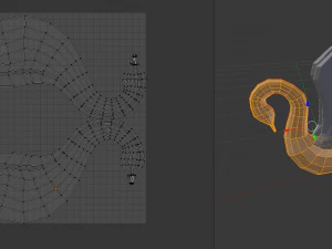 glass swan statue 3D Model