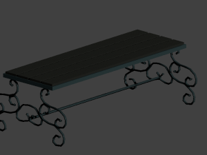 bench 3D Модель