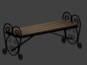bench 3D Model