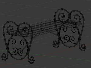 bench 3D Model