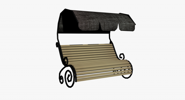 bench 3D 模型 .c4d .max .obj .3ds .fbx .stl .blend 