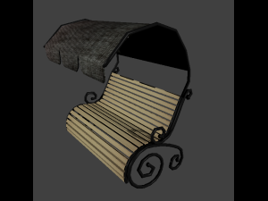 bench 3D 模型