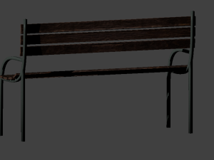 bench 3D 模型