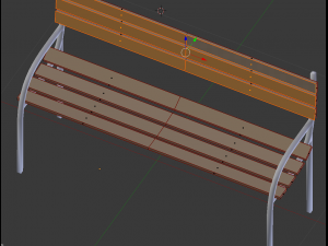 bench 3D 模型