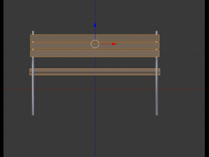bench 3D 模型