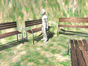 bench 3D 模型