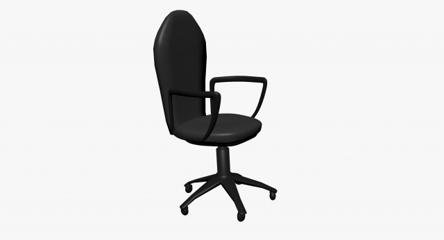 office chair 3D Model .c4d .max .obj .3ds .fbx .stl .blend 