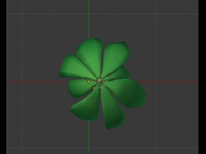 cartoon palm tree Modelo 3D