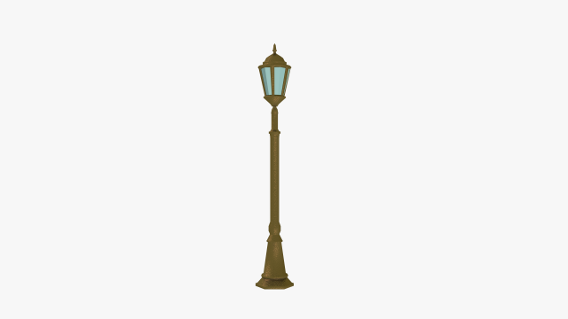 streetlight 3D 모델 .c4d .max .obj .3ds .fbx .stl .blend 