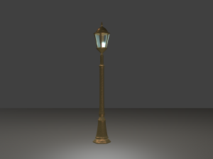 streetlight 3D 모델