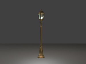 streetlight 3D 모델