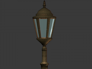 streetlight 3D 모델